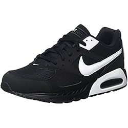 Nike Air Max Ivo, Zapatillas de Running Hombre, Negro / Blanco / Negro (Black / White-Black), 44 1/2