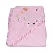 Baby Bucket Hooded Soft Cotton Elephant Print Baby bath Towel (Pink) RS.575.00