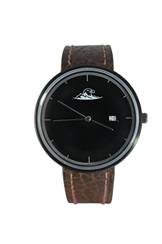 Easy Eagle - Dark Vienna Herren Armbanduhr Quarzuhr Schweizer Uhrenwerk Leder elegantes Design + kostenloses Ersatzband! Easy Eagle - Dark Vienna Herren Armbanduhr Quarzuhr Schweizer Uhrenwerk Leder elegantes Design + kostenloses Ersatzband!