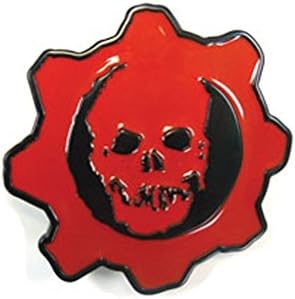 Gears of War - Crimson Logo Buckle