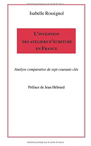 couverture de : L'Invention des ateliers d'&eacute;criture en France