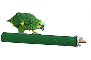 Keersi - Percha lima uñas de madera para jaula de pájaros