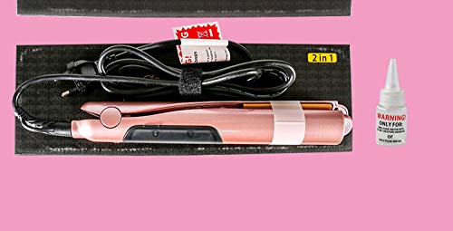 Steam Hair Straightener Spray Roll Straight Dual-Use Curling Iron Ceramic Electric Splint Straight