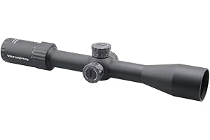VECTOR OPTICS Marksman 4-16x44mm First Focal Plane (FFP) 1/10 MIL Hunting Riflescope with VPA-MF Reticle, 30mm Tactical Mount Rings, Lens Covers and Honeycomb Sunshade