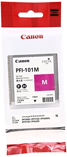 Canon Lucia PFI-101 M Cartouche de Toner d'origine Magenta