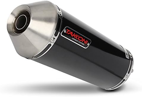 Exhaust Honda CBR 1000 RR Fireblade 04-07 Takkoni stainless steel black