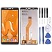 Produktbild WLWLEO LCD Bildschirm und Digitizer Full Assembly für Wiko Jerry 3,Schwarz