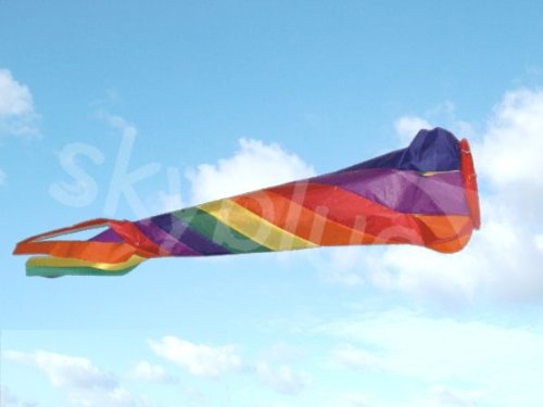 Preisvergleich Produktbild Regenbogen Windsack 90cm