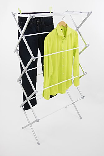 Wäscheständer, Handtuchhalter, 9,25 Meter Trockenlänge, 8 Ebenen - 5