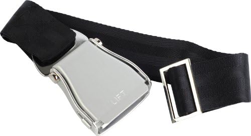 Airline Seatbelt belt, black