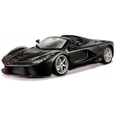 Bburago Ferrari F70 LaFerrari Aperta Siyah 1:24 18-26022 ile uyumlu