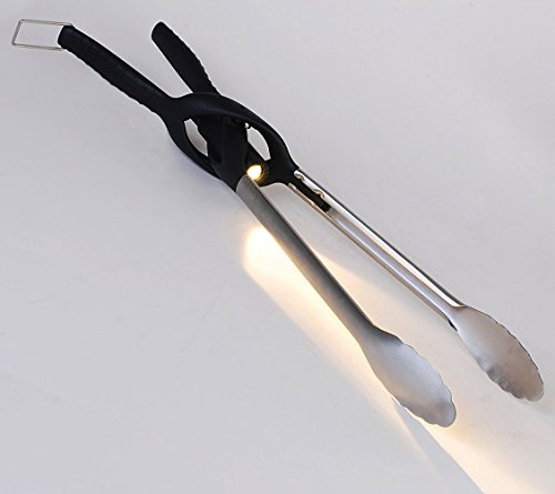 Tonglite Edelstahl-Grillzange mit LED-Beleuchtung LX-X1000 - 2