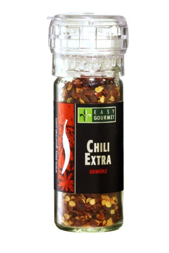 Preisvergleich Produktbild Easy Gourmet Chili Extra Gewürzmühle, 1er Pack (1 x 25 g)