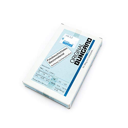 Bungard Material de Base 120306z33 - 10 Revestimiento Photo: Positivo Doble Cara 35 µm (L x l) 160 mm x 100 mm 10 PC (S)