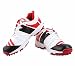 Proase Rubber Spikes Cricket Shoes (White/Red) RS.1299.00