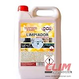 Especialmente indicado para limpiar superficies de cristal, metacrilato, superficies plastificadas, esmaltadas y pulidas.