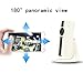 Produktbild Panorama Kamera WIFI IP Kamera 180 °Fisheye 720P VR HD H.264 Smart 180 Panorama Netzwerküberwachung Home Protection Sicherheit CCTV Kamera JU-P10