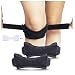 Produktbild SiaMed 2 Stück - Kniegurte l Kniebandagen l Patellasehnenbandagen l Jumpers Knee l Meniskus – verstellbarer Knie-Strap zum Laufen, Wandern und Fußball in schwarz - Einheitsgrösse