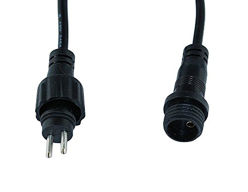 VBLED® 1m Verlängerungskabel für 12V LED-Beleuchtung im Außen- & Innenbereich durch IP44 / IP65 Schutz, Stromkabel für Garten-Strahler, Pumpen, Lichterketten, uvm. - 2