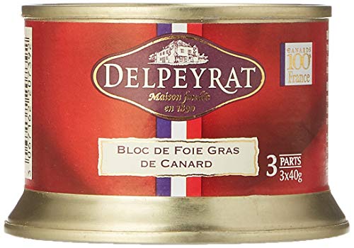 Delpeyrat - Classic - Bloc de foie gras de Canard - 120 g