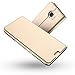 Produktbild Radoo Galaxy A3 2017 Hülle, Premium PU Leder Handyhülle Brieftasche-Stil Magnetisch Klapphülle Etui Brieftasche Hülle Schutzhülle Tasche für Samsung Galaxy A3 2017 (Gold)
