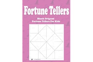 Fortune Tellers: Blank Origami Fortune Tellers For Kids
