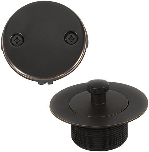 Bennington Lift and Turn Bathtub Tub Drain Overflow Kit, Oil Rubbed Bronze