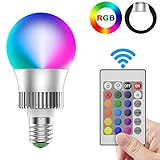 🌈Dauerhaft: Die RGB-LED-Lampe mit einer Lebensdauer von 50.000 Stunden ist ideal für den Einsatz zu Hause und im Urlaub. Es ist ein ideales Geschenk für Ihre Familie und Freunde. Wir bieten ein Jahr Ersatz und eine 30-Tage-Geld-zur