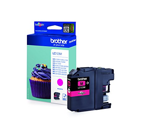 Brother Original Tintenpatrone LC-123M magenta (für Brother DCP-J132W, -J152W, -J172W, -J552DW, -J752DW, -J4110DW; MFC-J245, -J470DW, -J650DW, -J870DW, -J4410DW, -J4510DW, -J4610DW, -J4710DW, -J6520DW, -J6720DW, -J6920DW) - 3