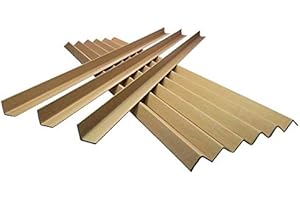 GLOBE PACKAGING 50 x 1M Long Cardboard EDGE Guard Pallet Protectors 35mm L Profile