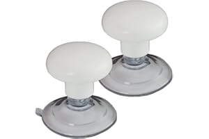 COTTAGE MILLS Ruler Knob - Suction Cup Knob Attaches to Almost Any Flat Ruler or Template - Get a Grip on Your Rulers! – 2 Pack