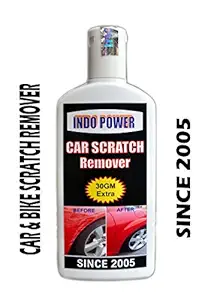 INDOPOWER CAR Scratch Remover 100gm. All Colour Car & Bike Scratch Remover (Not for Dent & Deep Scratches).