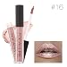 Kolylong Fashion Lipstick Cosmetics Women Sexy Lips Metallic Lip Gloss (A)
