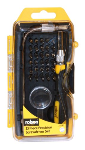 Rolson 28296 Präzisions-Schraubendreher und Bit-Set, 33-teiliges Set - 3