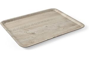 HENDI 508930 Plateau de service en mélamine avec imprimé bois