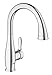 Produktbild Grohe Parkfield Küchen- Spültischarmatur (Schwenkbereich 360°, hoher Auslauf, herausziehbare Komfort-Spülbrause) 30215000