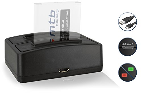 Batterie Double Chargeur USB NB-4L pour Canon IXUS 40 55 60 220 HS 255 HS Powershot SD780 IS SD1100 IS SD1400 IS v liste Batterie Double Chargeur USB NB-4L pour Canon IXUS 40 55 60 220 HS 255 HS Powershot SD780 IS SD1100 IS SD1400 IS v liste