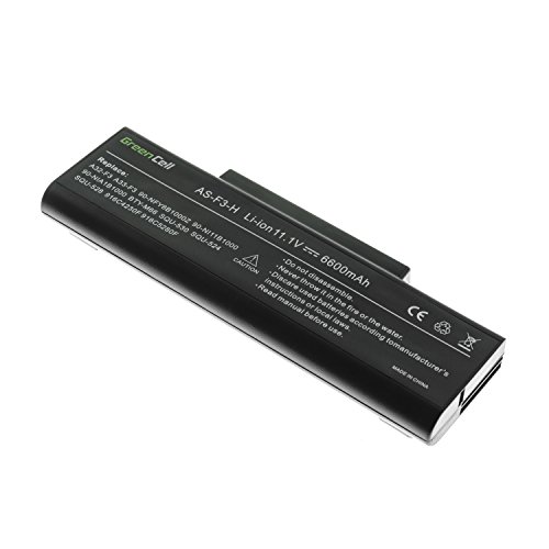 Green Cell® Extended Serie Laptop Akku für Asus F3S (9 Zellen 6600mAh 11.1V Schwarz) - 3