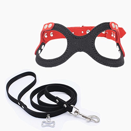 Preisvergleich Produktbild unihubys Modische Pet Leine Halsband Geschirr-Set