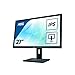 Produktbild AOC I2775PQU 68,6 cm (27 Zoll) Monitor (VGA, DVI, HDMI, USB, 4ms Reaktionszeit, DisplayPort, 1920 x 1080, 60 Hz, Pivot) schwarz