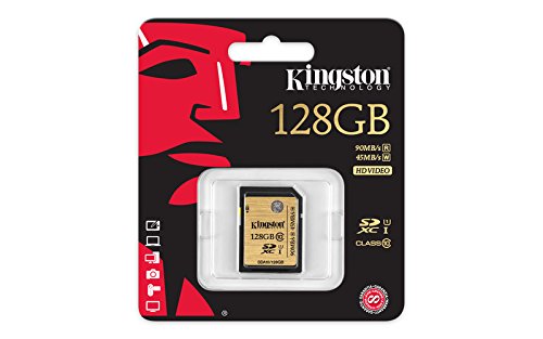 Kingston SDA10/128GB UHS-I SDHC/SDXC SD-Karte Klasse 10 Speicherkarte - 3