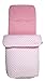 Clair de Lune Dimple Pushchair Footmuff (Pink)