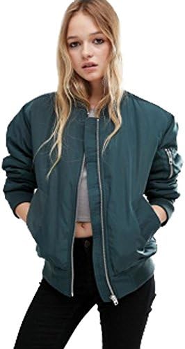Vanilla Ink New Ladies Womens Girls Padded Stylish Ma1 Bomber Jacket Coat Top Size 6-26 (UK Size XS/6, Teal)