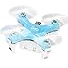 Produktbild megadream DHD D1 kleinste Headless Modus Flying Quadcopter Drone mit Präzision empfindliche Betrieb 360 Grad verdrehungsfunktion/auto-return Modus/6 Axis Gyro/2,4 GHz Kabellose Fernbedienung für Kinder innen Flying Blau blau