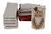 K&P 6 Case Red Satin Locker Box Jewellery Vanity Pouch (Red) RS.999.00