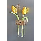 Magnetvase 2er Buche gestockt Blumenvase