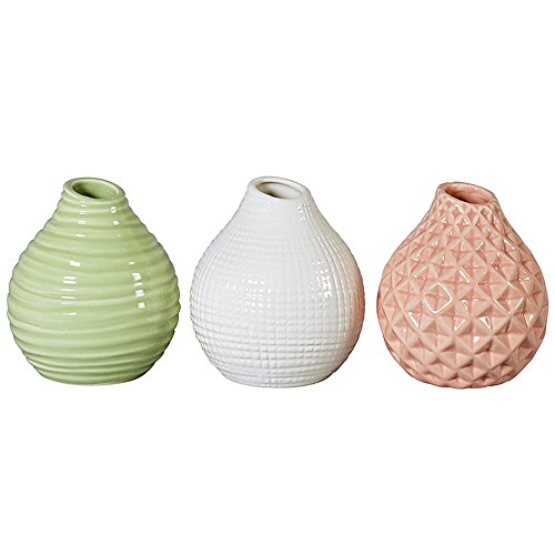 Vase ca. 12cm - in verschiedenen Farben - 1 Stück