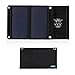 Produktbild YMXLJJ Faltbar Solar Ladegerät 5 V14 W Dual USB-Ports und Sunpower Solarzellen die für iPhone/iPad/PSP/MP3/Android und Andere Digitale Produkte Schwarz