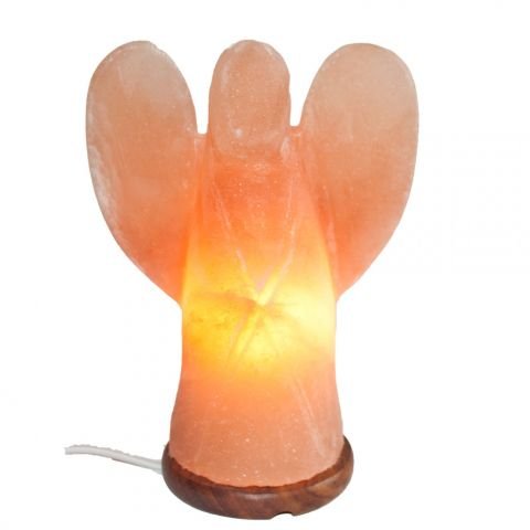 Preisvergleich Produktbild Wunderschöne Himalaya-Salzkristall-Lampe Engel 22cm