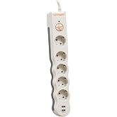 Tuncmatik Tun&ccedil;matik Powersurge 5+ USB Girişli Akım Korumalı Priz TSK5015